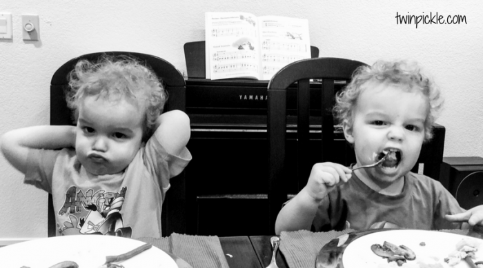 daycare or nanny for twins eating