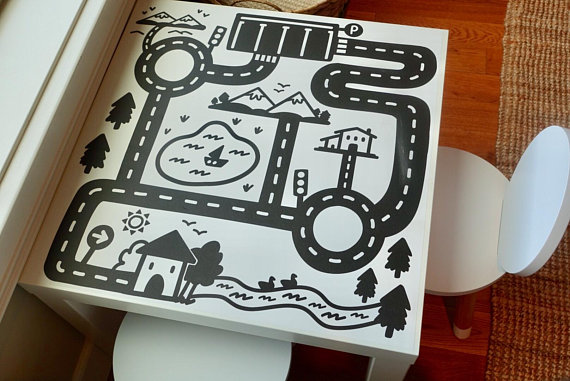 Road LACK decal