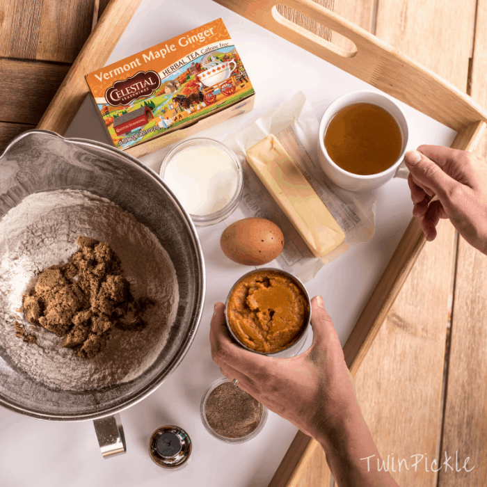 Fall Flavor Tea Break Ingredients