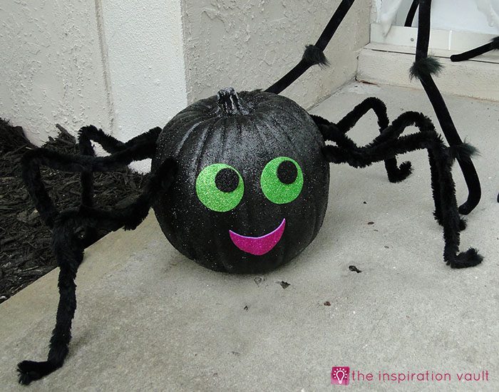 Sparkly-Pumpkin-Spider-Complete