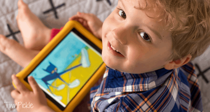 3yr old using Amazon Fire Kids Edition