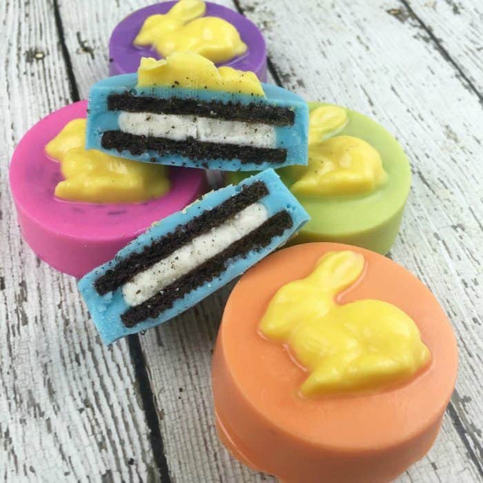 Easter bunny oreo cookie candy