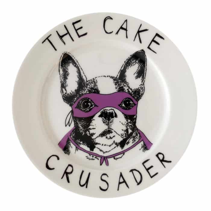 cake crusader plate