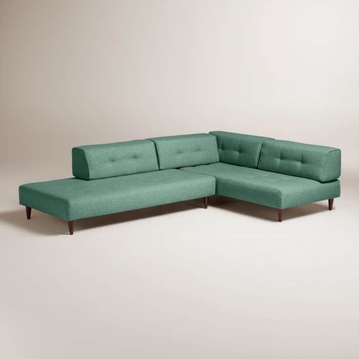 mid century modern design style sofa