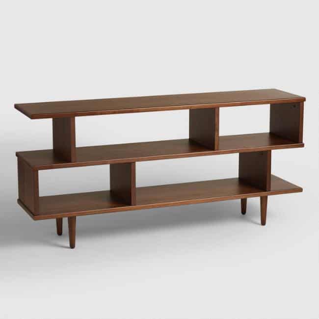 mid century modern design shelves
