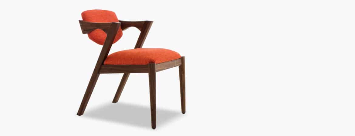 mid century modern design style dining chair