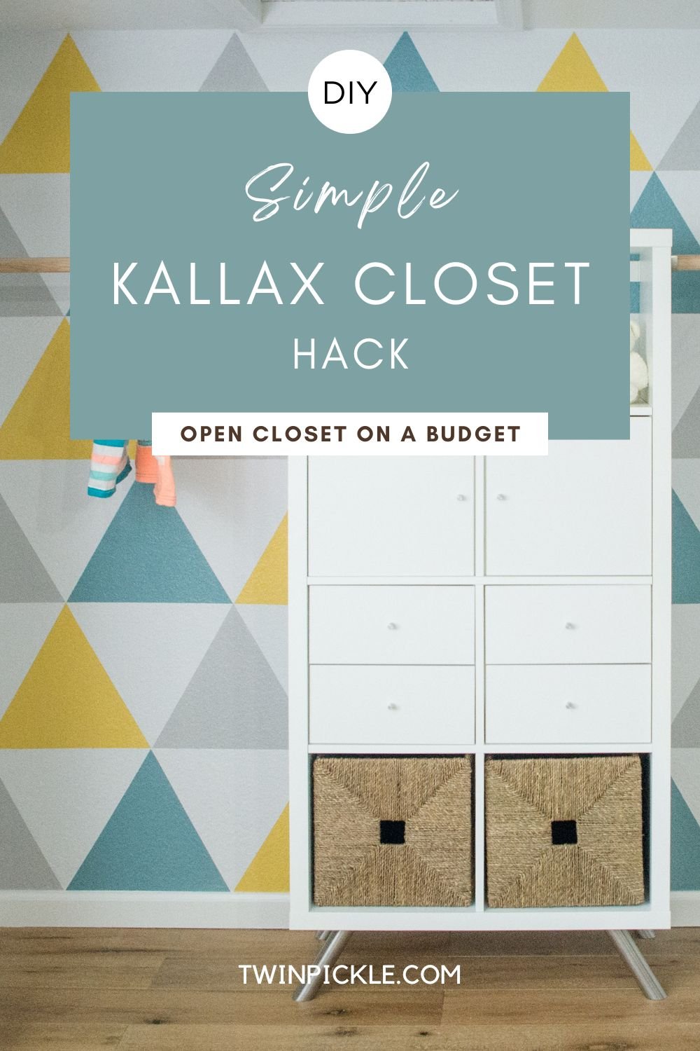 DIY Custom Closet: IKEA Kallax Hack – TwinPickle