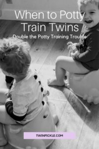 When to Potty Training Twins