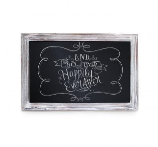 distressed chalkboard