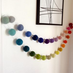 rainbow garland