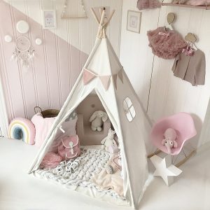 kids canvas teepee