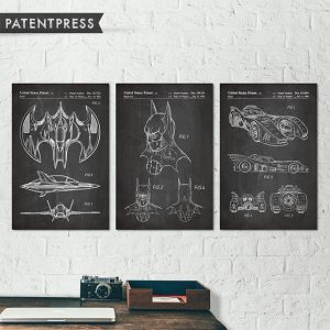 Batman Patent Print