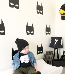 batman mask wall decals