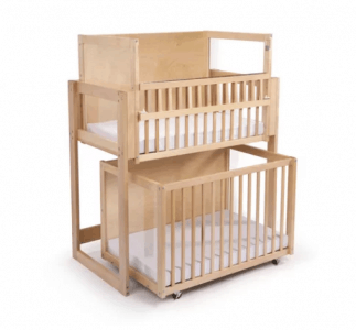 double crib for twins