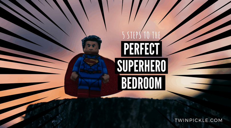 5 Steps To The Perfect Superhero Bedroom TwinPickle   How To Make A Superhero Kids Bedroom 