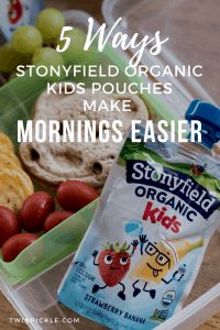 5 Ways Stonyfield Organic Kids Pouches Make Mornings Easier