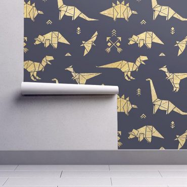 Origami dinosaur wallpaper