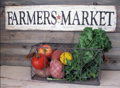 Farmers Market Sign