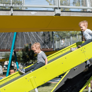 Inclusive Playground sensory roller slide