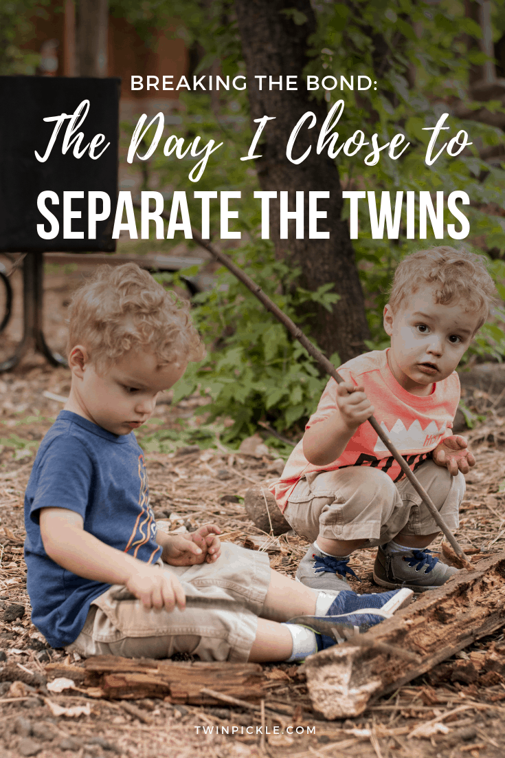 The day I chose to separate the twins at school - TwinPickle