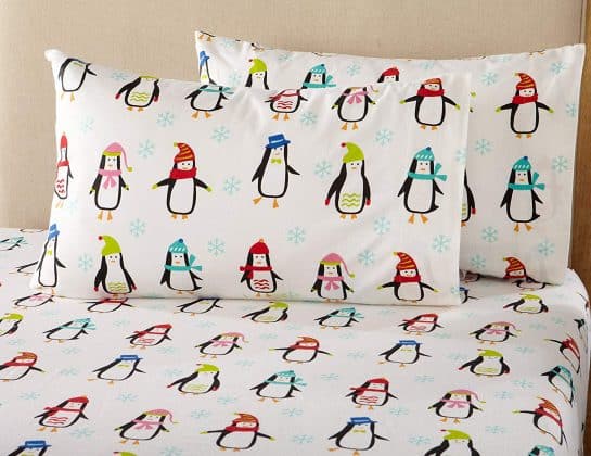 Penguin Christmas Kids' Bedding