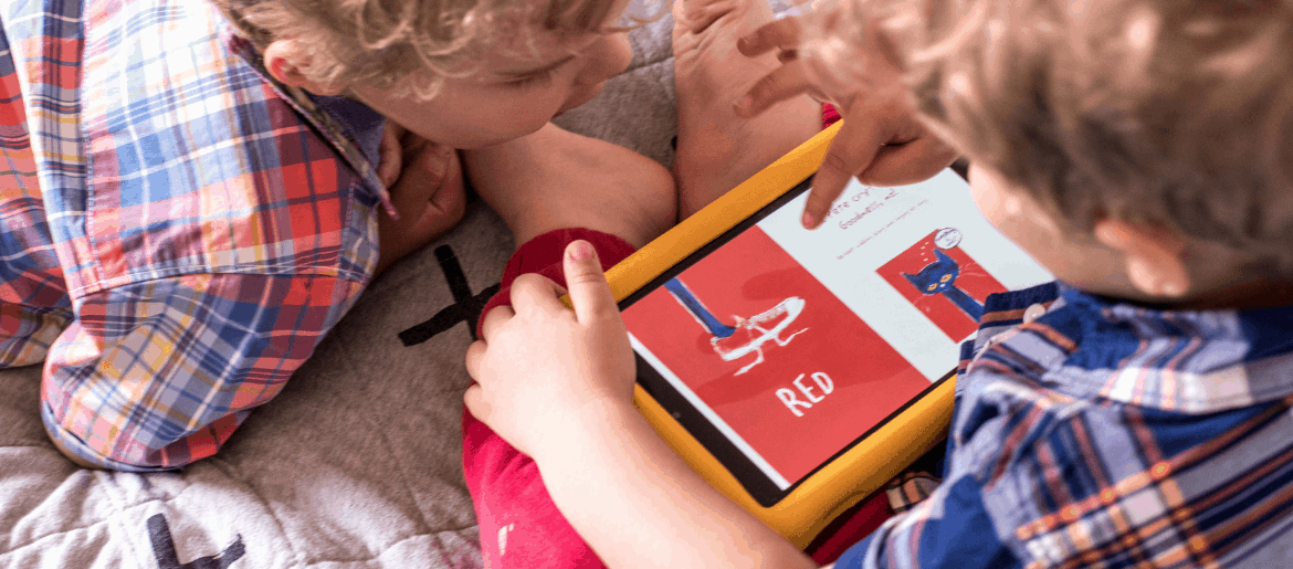 Building Positive Tablet Habits with National Reading Month