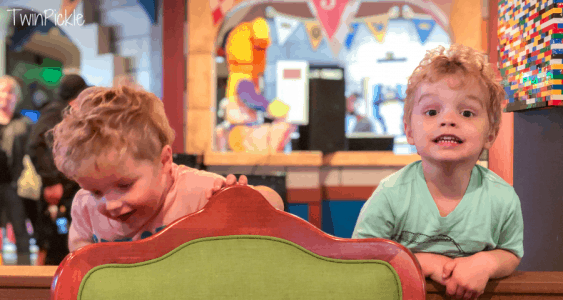 Restaurant at Lego Castle Hotel Legoland