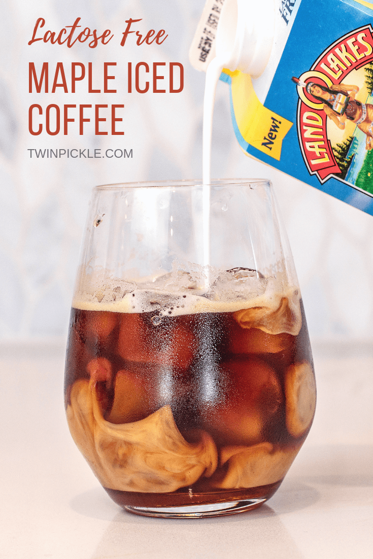 Lactose-Free-Maple-Iced-Coffee-Recipe-with-Land-O-Lakes - Twin Pickle