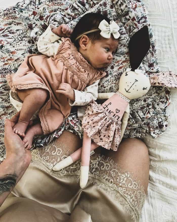 Personalized Bunny Doll from Alloello