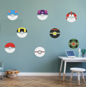Pokemon Pokeball Decals