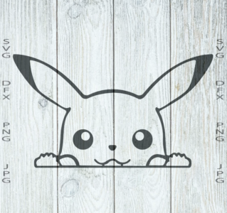 Pikachu outline file
